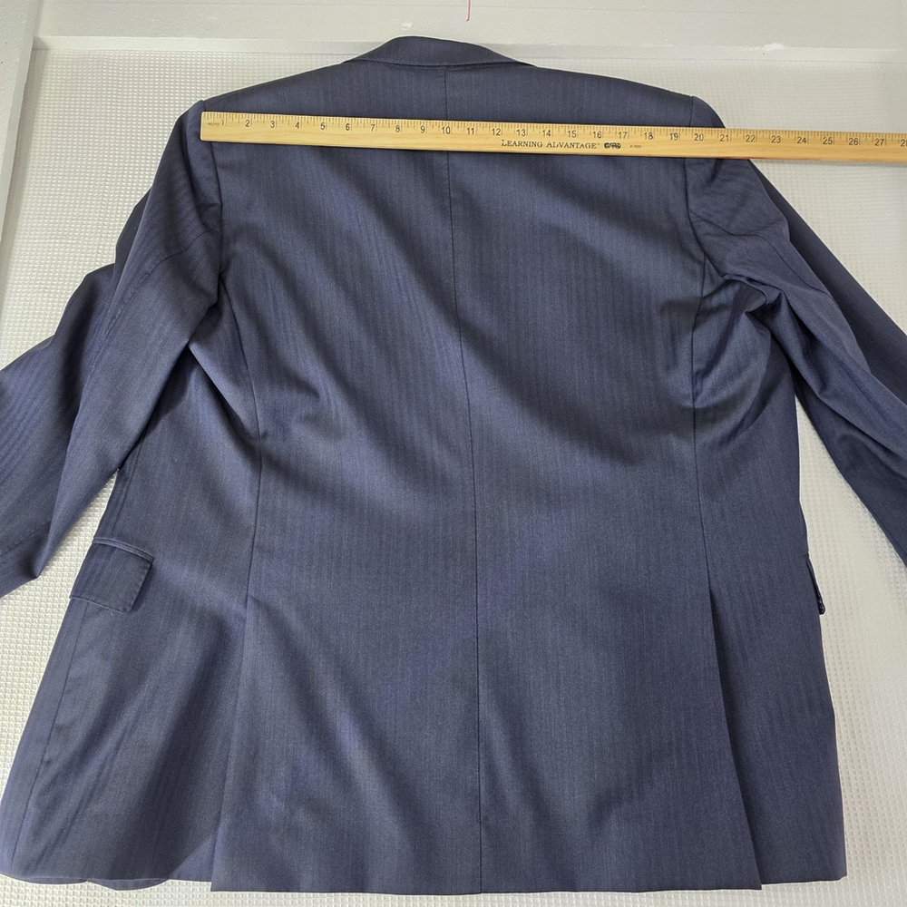 Suitsupply 112 AB10 Navy Wool Blazer 46R | Vitale Barberis Canonico Italy 110s - Picture 14 of 16